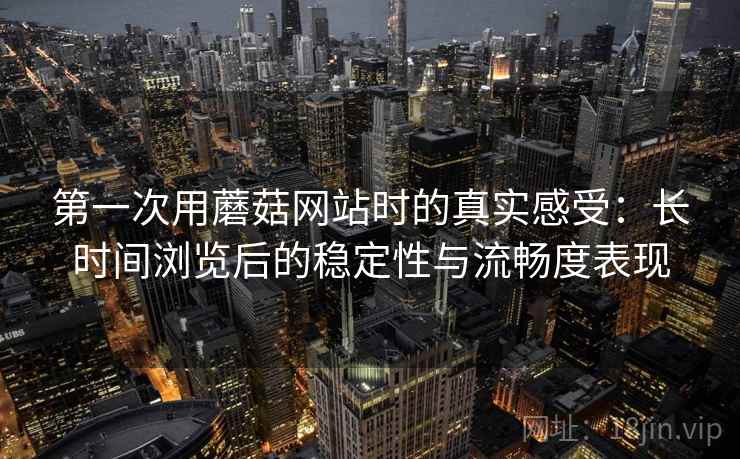 第一次用蘑菇网站时的真实感受：长时间浏览后的稳定性与流畅度表现