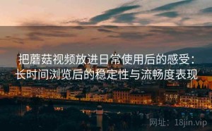 把蘑菇视频放进日常使用后的感受：长时间浏览后的稳定性与流畅度表现